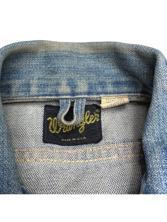 Vintage Wrangler Women's Blue Jean Jacket, Size 32 Made in USA - Picture 8 of 11